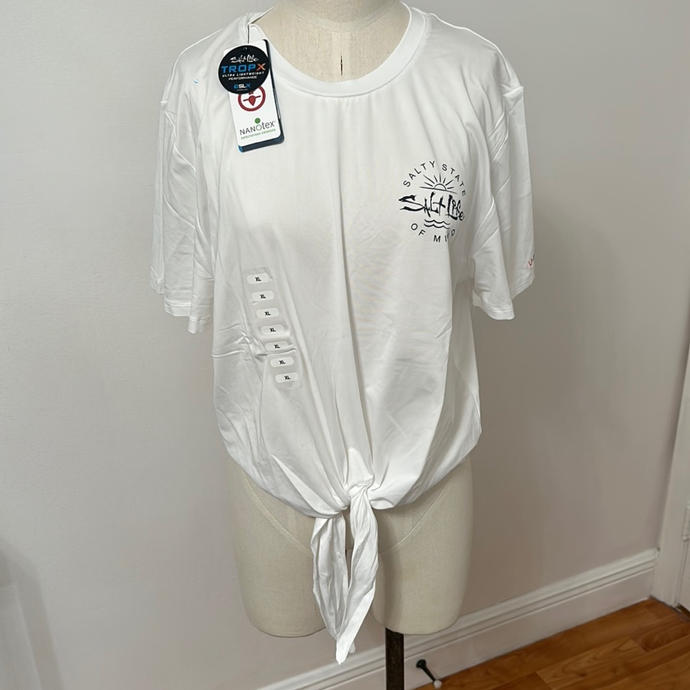Salt life white top nano technology